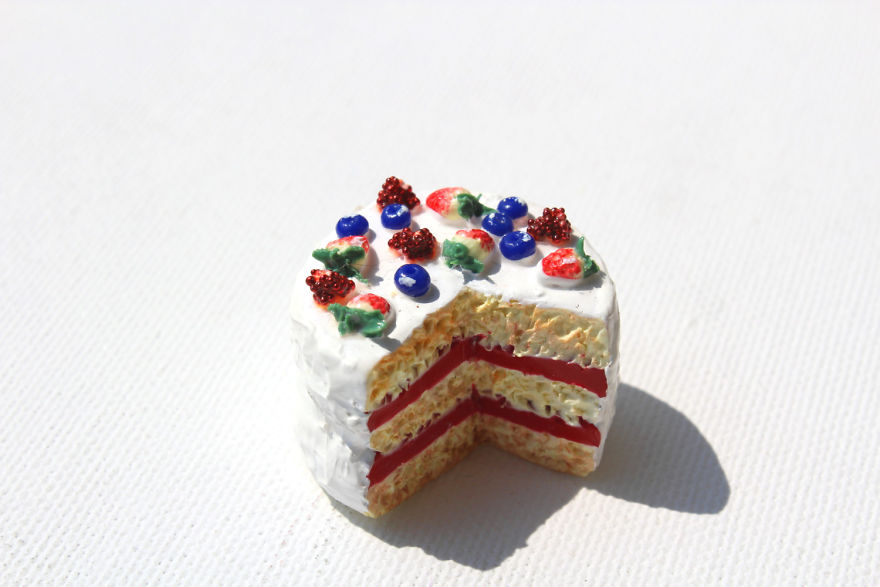 I Want To Make Everything Tasty By Creating Realistic Miniature Food Jewelry From Polymer Clay