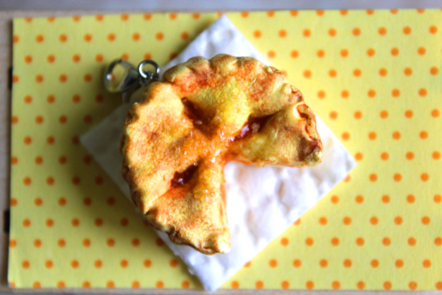 I Want To Make Everything Tasty By Creating Realistic Miniature Food Jewelry From Polymer Clay