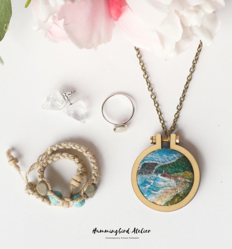 Blueys Beach Needle Felt