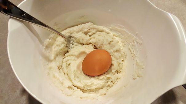 She Said '...add One Egg.'