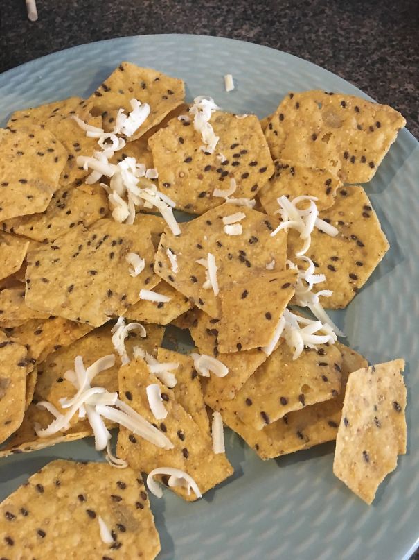 Was So Excited For Nachos And Cheese. Grated Butter, For Like A Minute. That Is Butter