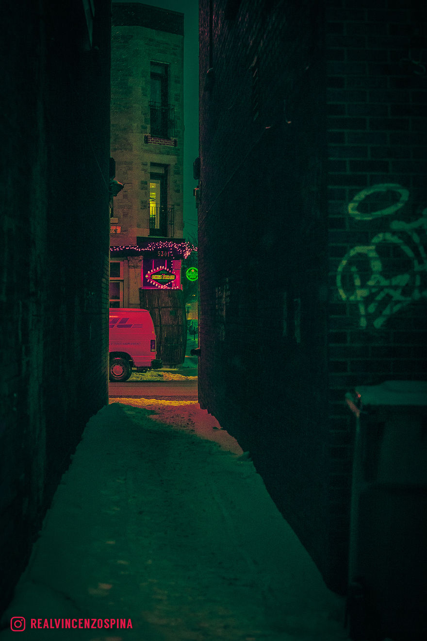 I Photographed A Snowy Montreal Night I Photographed A Snowy Montreal Night