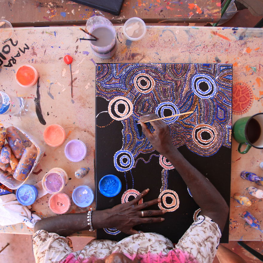 Let’s Take A Moment To Reflect On Australian Aboriginal Art That Is Over 50,000 Years Old!