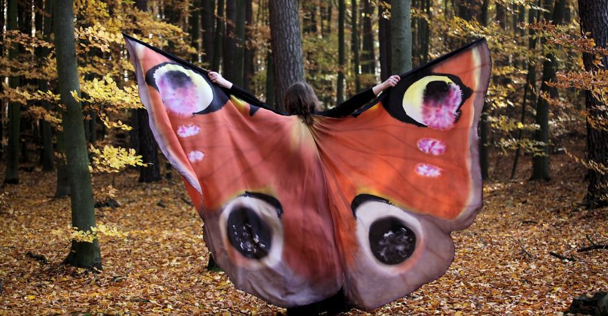 I Paint Silk Butterfly Wings