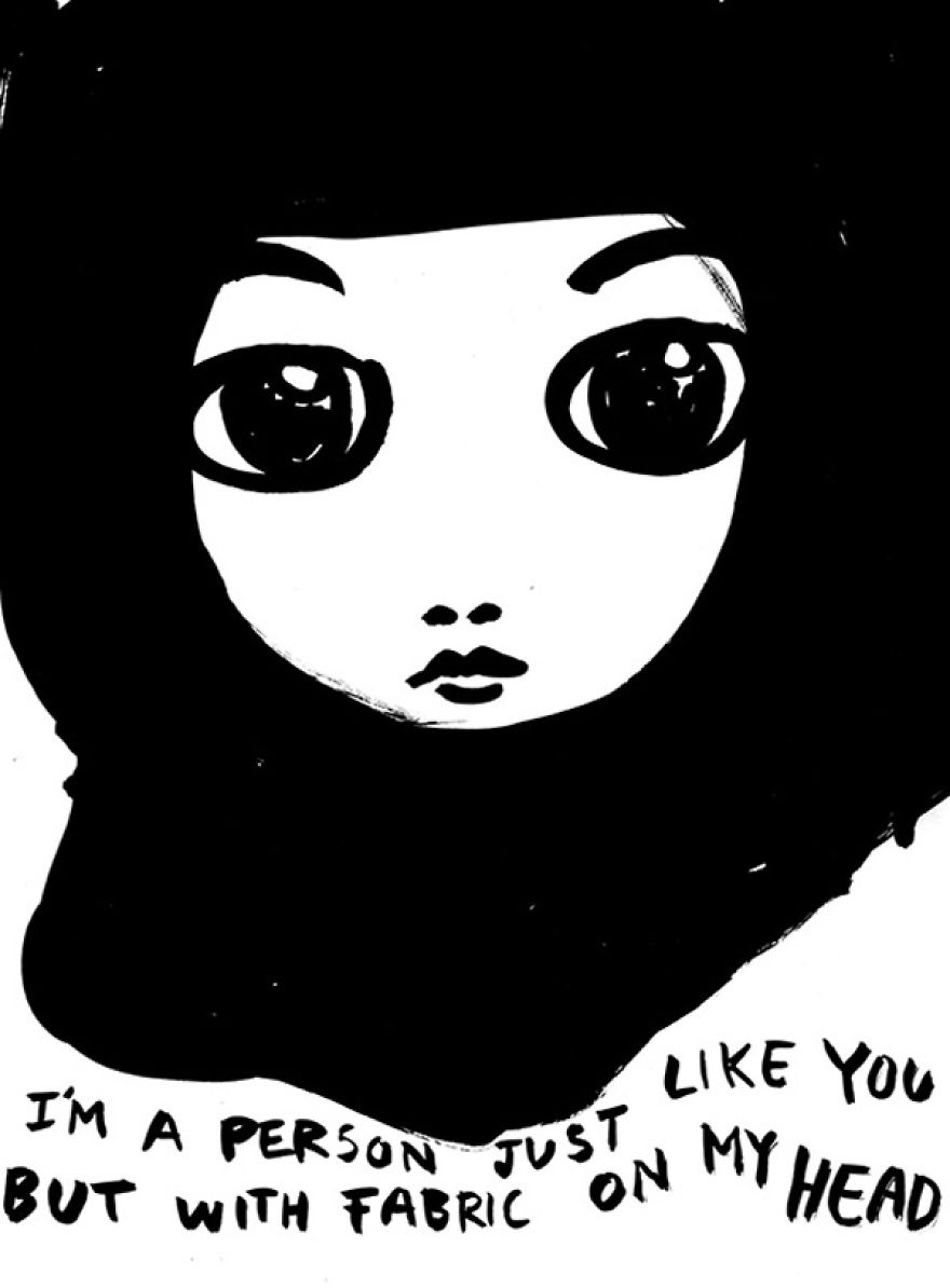 Mexican Artist Creates Cartoons For Peace All The Way From Her New Country, Canada