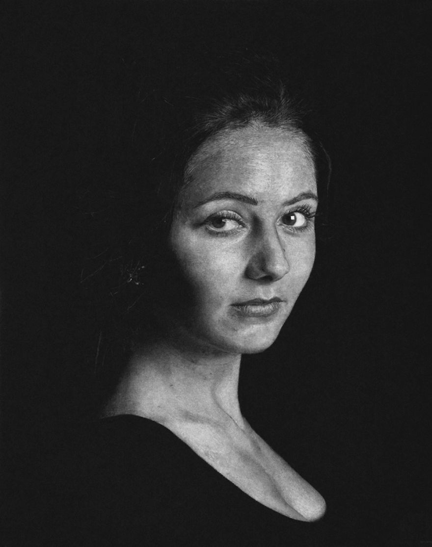 It Takes Me 4 Months To Create A Photorealistic Drawing