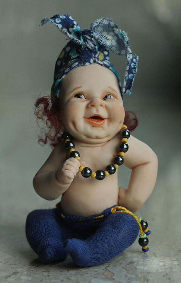 Little Mom’s Sunshine: Perfect Life-like Dolls By Elena Kirilenko