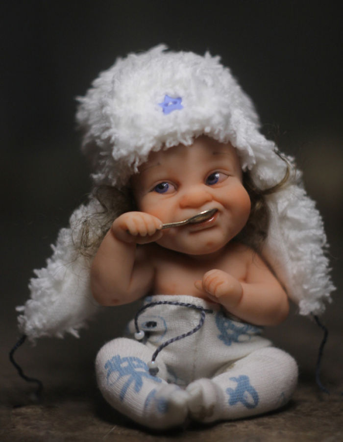 Little Mom’s Sunshine: Perfect Life-like Dolls By Elena Kirilenko