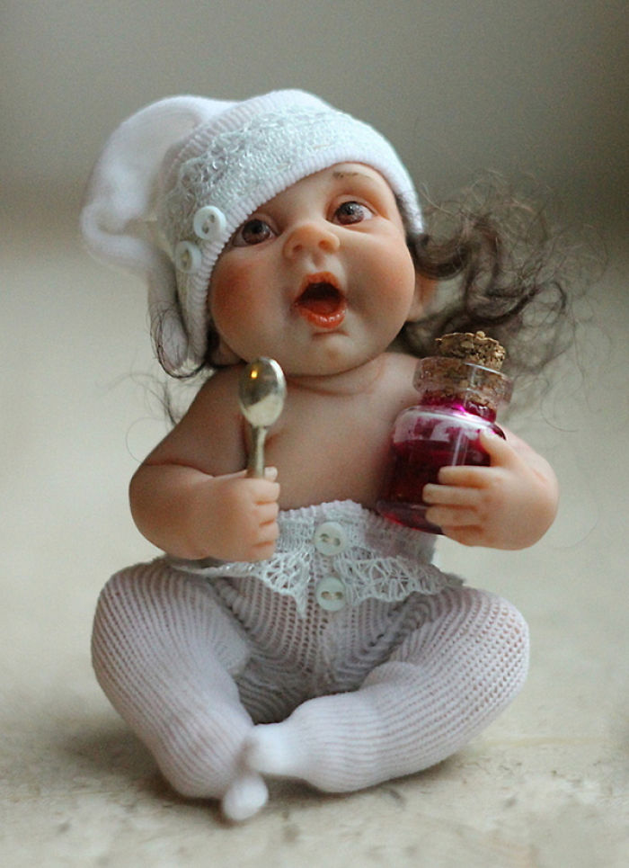 Little Mom’s Sunshine: Perfect Life-like Dolls By Elena Kirilenko