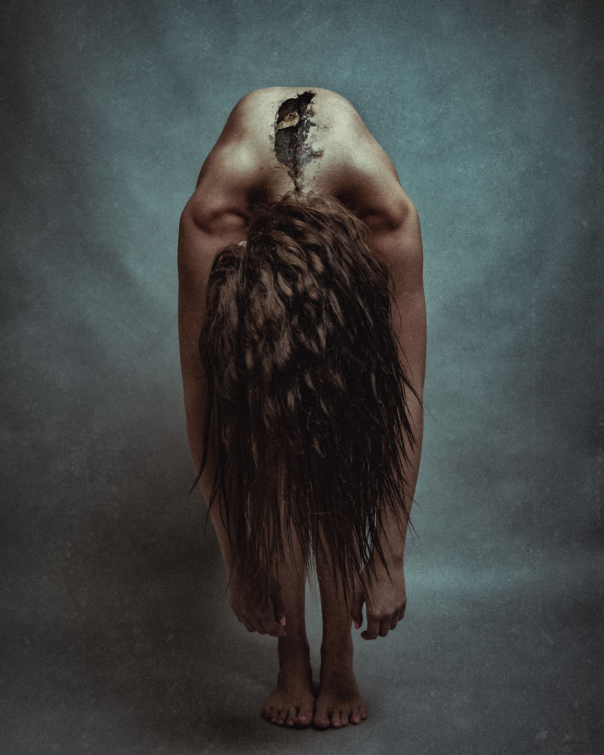 I Fracture People In Photoshop To Help Me Process My Own Medical Issues