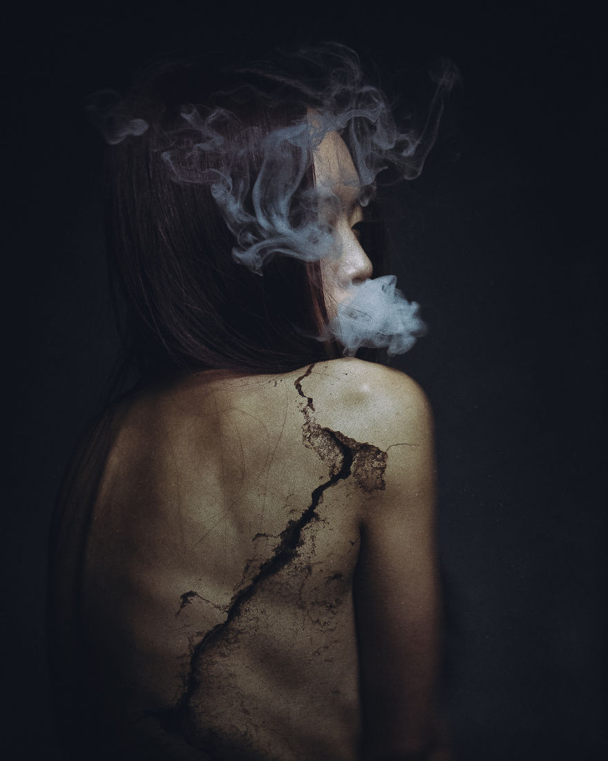 I Fracture People In Photoshop To Help Me Process My Own Medical Issues