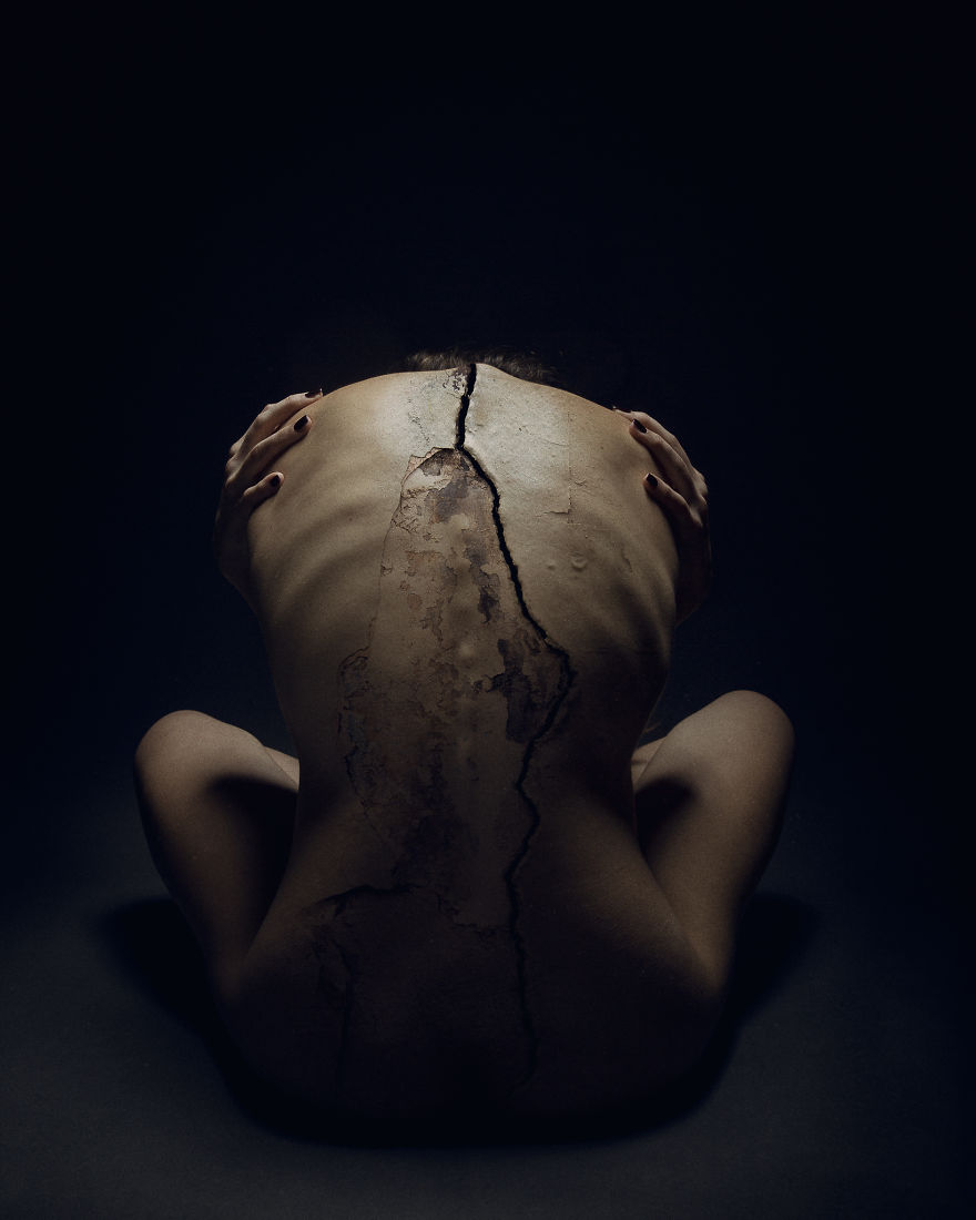 I Fracture People In Photoshop To Help Me Process My Own Medical Issues