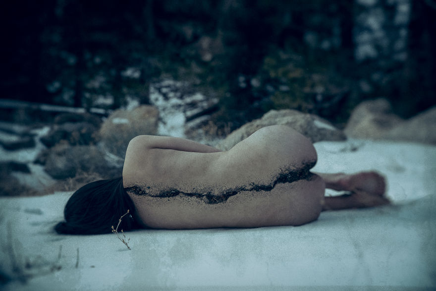 I Fracture People In Photoshop To Help Me Process My Own Medical Issues