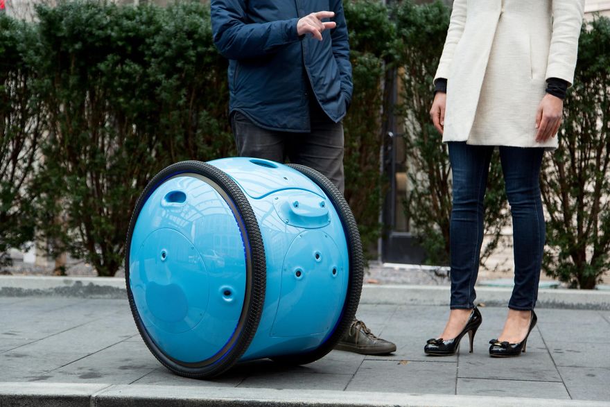 This Robot Follows You Around Carrying All Your Stuff This Robot Follows You Around Carrying All Your Stuff