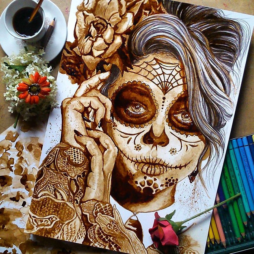 Sarah Hyland As Sugar Skull