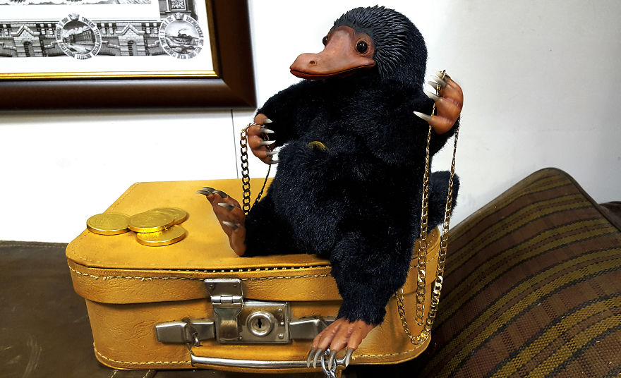 We Create Magical Nifflers From The Movie "Fantastic Beasts And Where Are To Find Them"