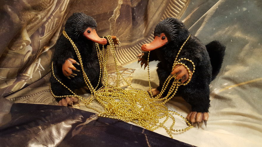 We Create Magical Nifflers From The Movie "Fantastic Beasts And Where Are To Find Them"