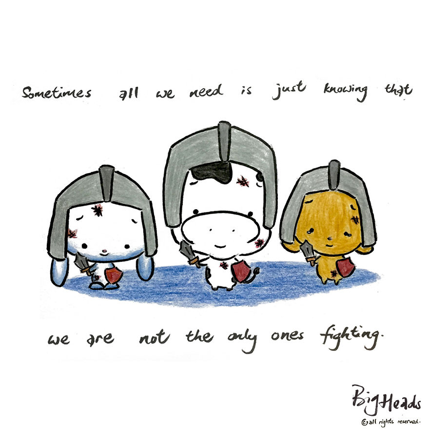 I Drew Cartoons Inspired By My Experience Dealing With Emotions And Stress Issues I Drew Cartoons Inspired By My Experience Dealing With Emotions And Stress Issues