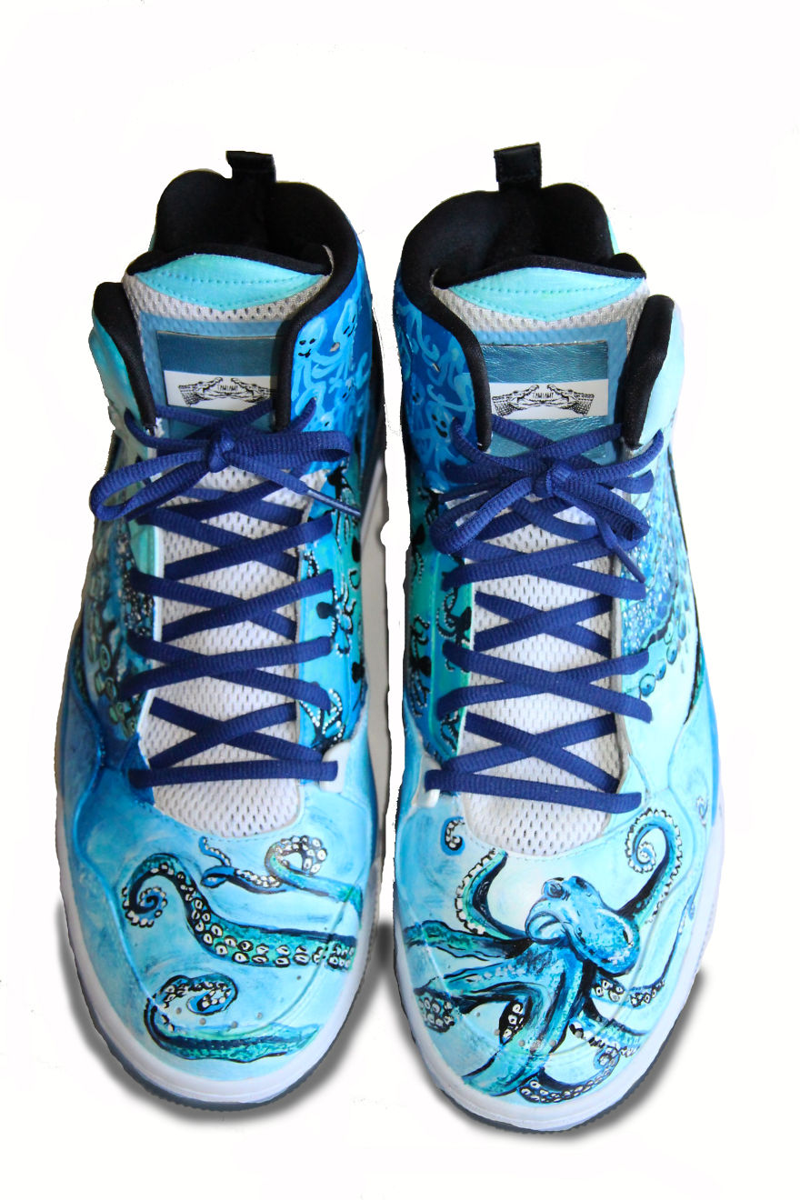I Spend Up To 12 Hours Painting On Shoes