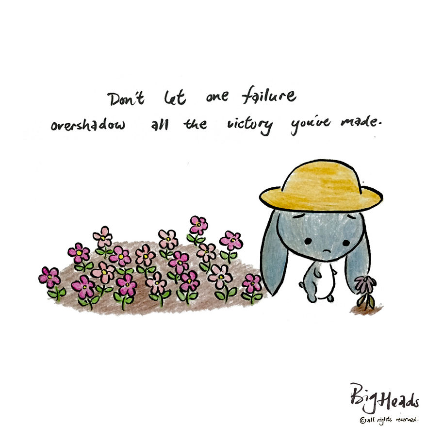 I Drew Cartoons Inspired By My Experience Dealing With Emotions And Stress Issues