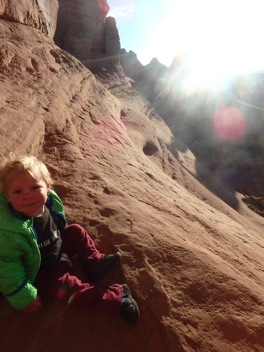 Delicate Arch Hike At Sunrise, Arches National Park
