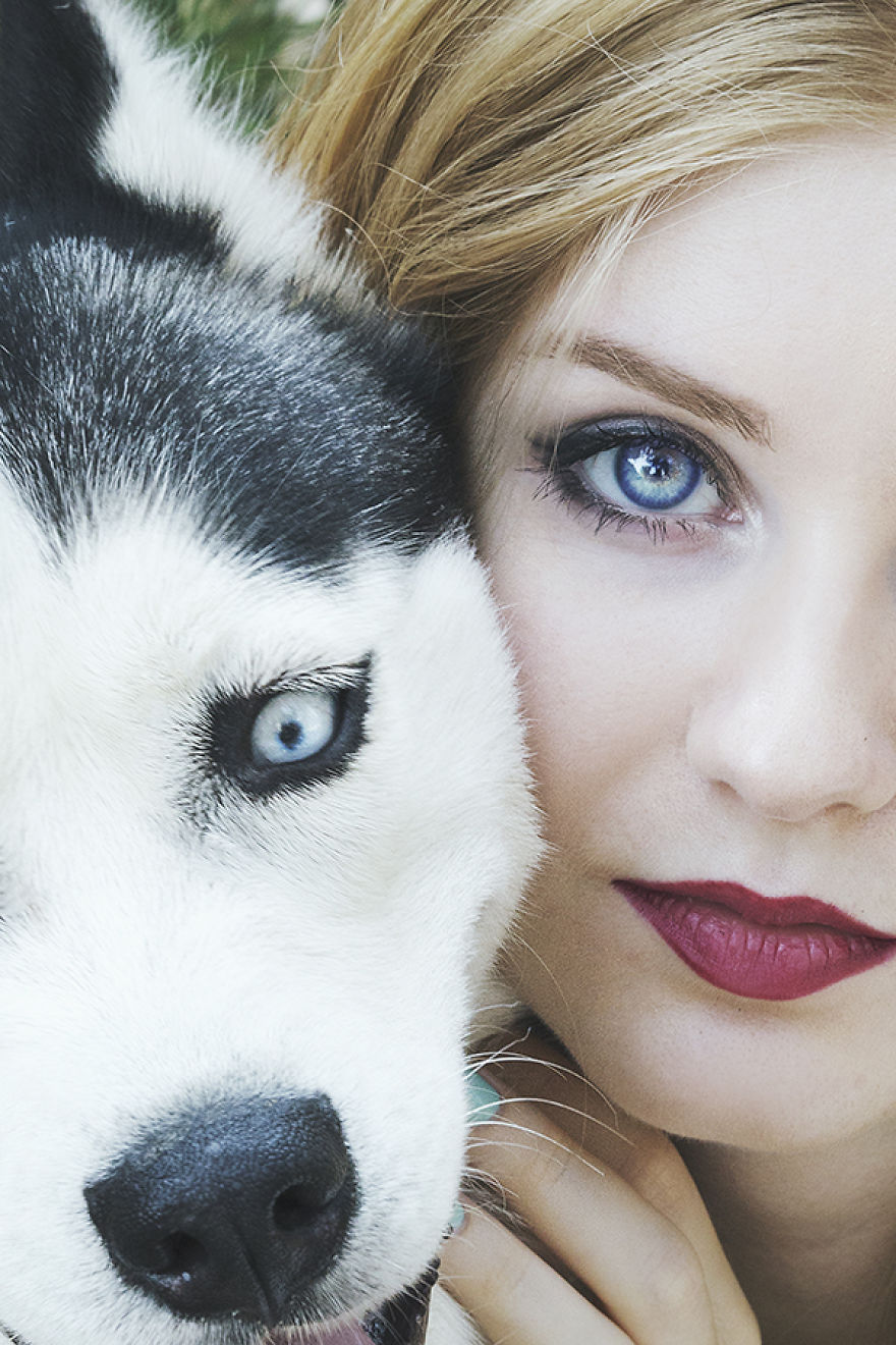 I Create These Dreamy Portraits Inspired By Blue Eyes