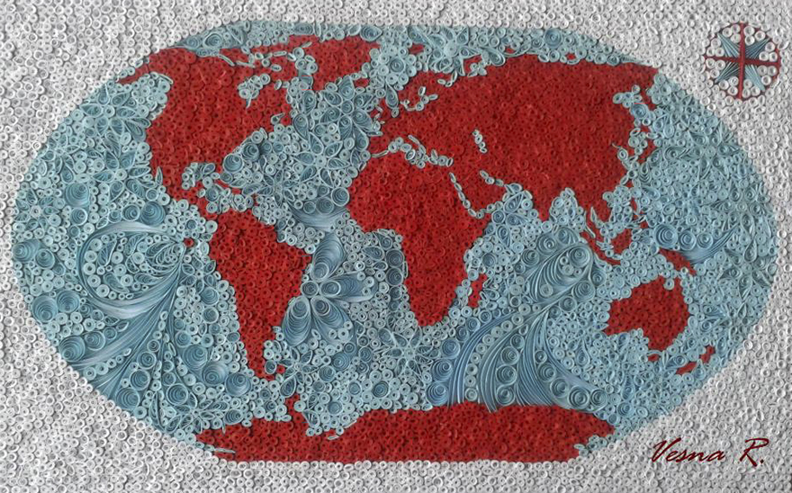 Quilling Art By Vesna Rikić