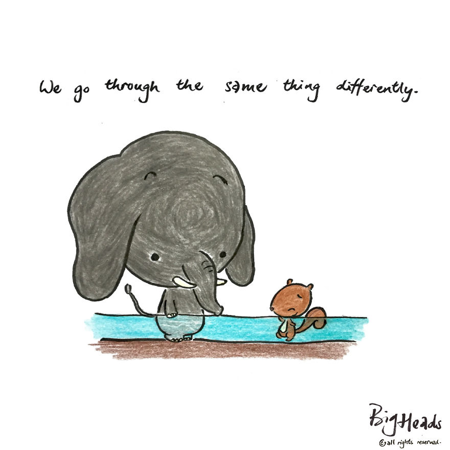 I Drew Cartoons Inspired By My Experience Dealing With Emotions And Stress Issues I Drew Cartoons Inspired By My Experience Dealing With Emotions And Stress Issues