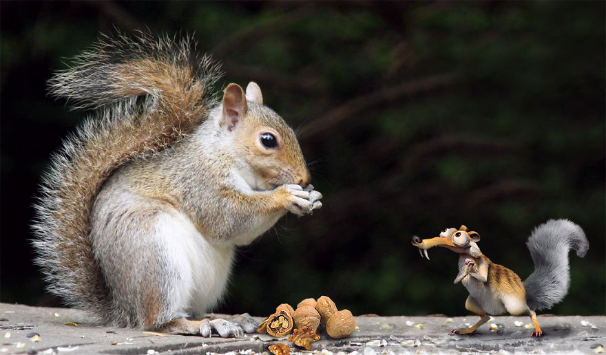 Scrat Meets His Match