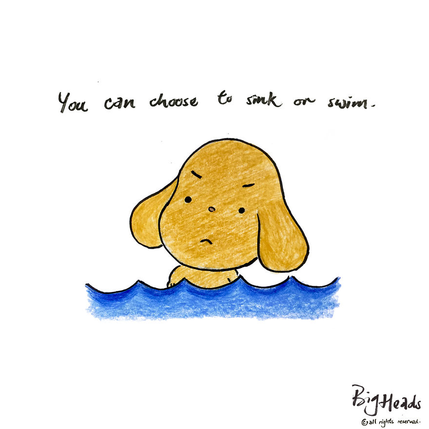 I Drew Cartoons Inspired By My Experience Dealing With Emotions And Stress Issues I Drew Cartoons Inspired By My Experience Dealing With Emotions And Stress Issues