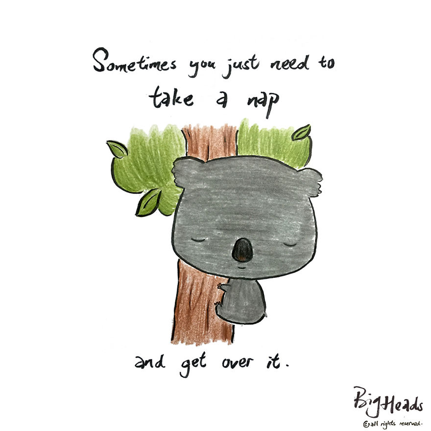 I Drew Cartoons Inspired By My Experience Dealing With Emotions And Stress Issues I Drew Cartoons Inspired By My Experience Dealing With Emotions And Stress Issues