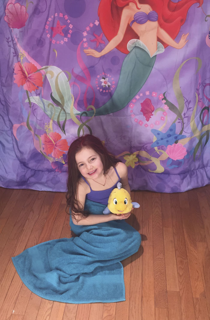 Dan Threlfall And Avery - Princess Ariel