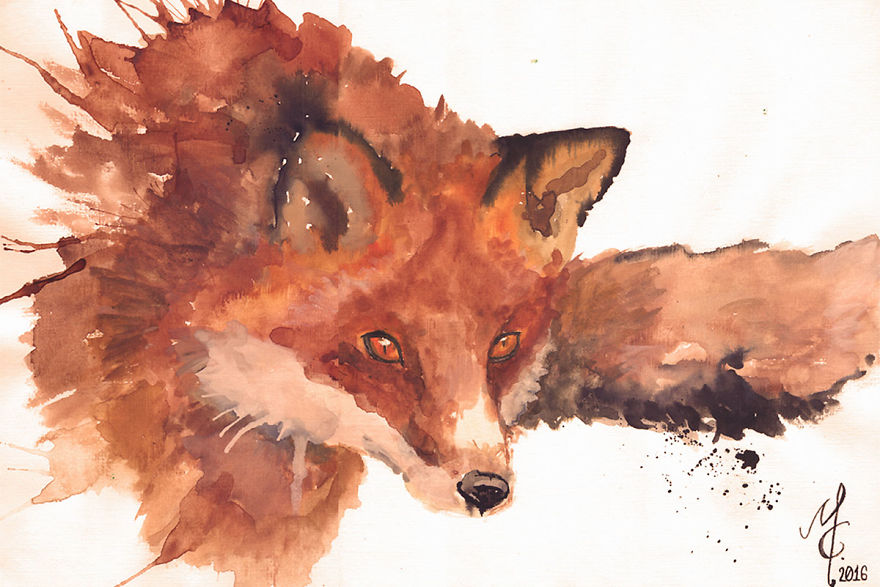 Watercolor Animals By Illustrations Of Dreams
