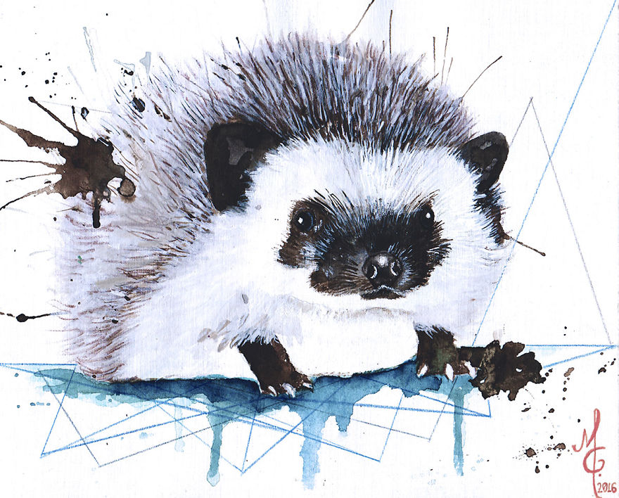 Watercolor Animals By Illustrations Of Dreams