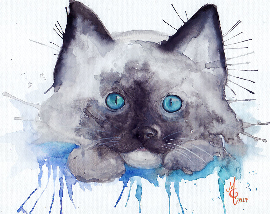 Watercolor Animals By Illustrations Of Dreams
