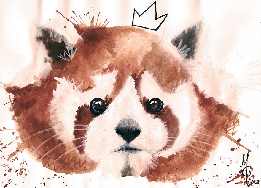 Watercolor Animals By Illustrations Of Dreams