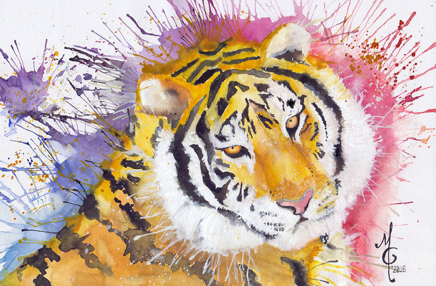Watercolor Animals By Illustrations Of Dreams