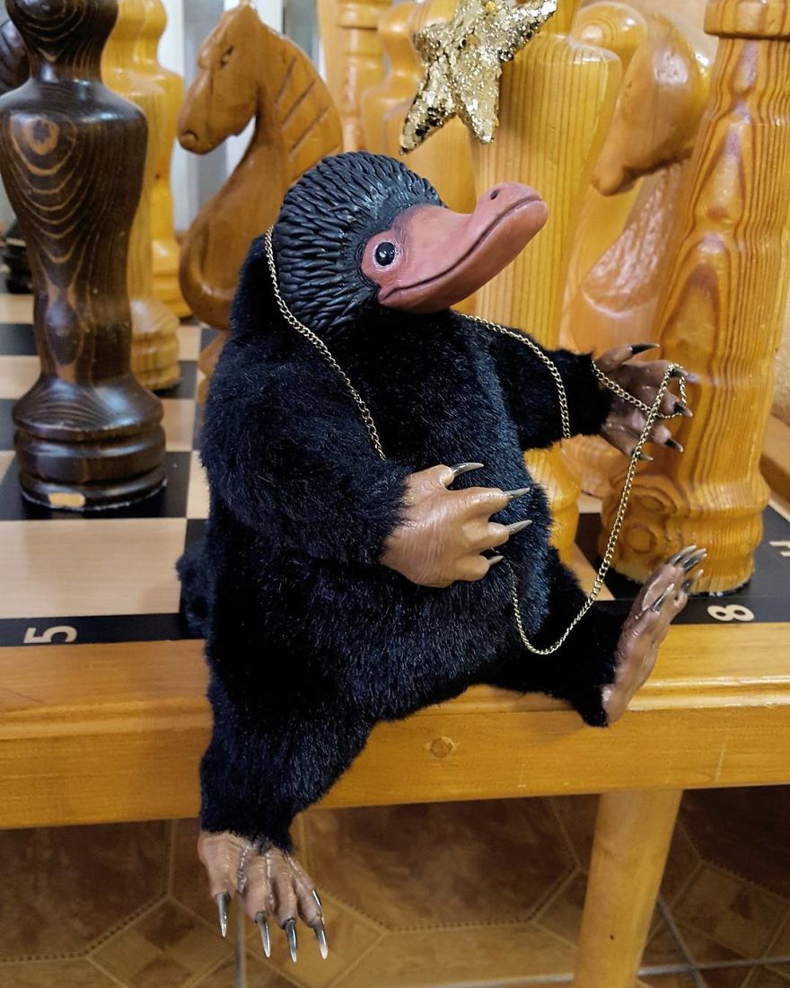 We Create Magical Nifflers From The Movie "Fantastic Beasts And Where Are To Find Them"