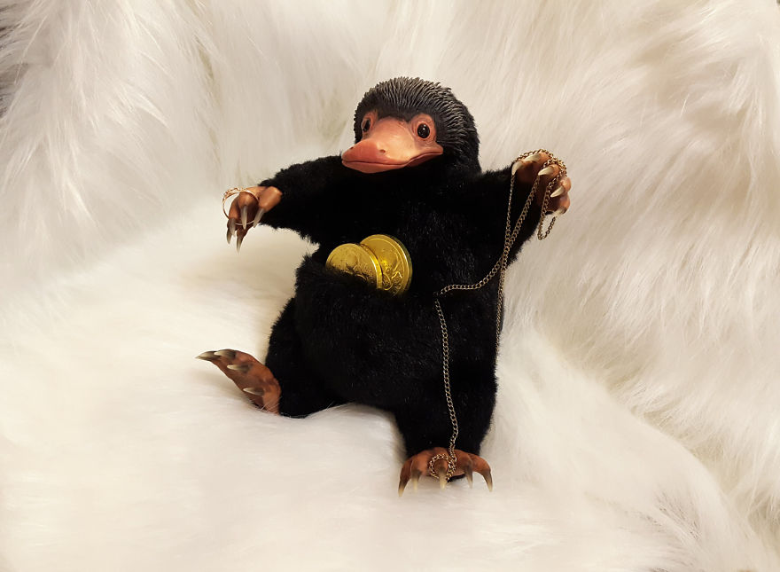 We Create Magical Nifflers From The Movie "Fantastic Beasts And Where Are To Find Them"