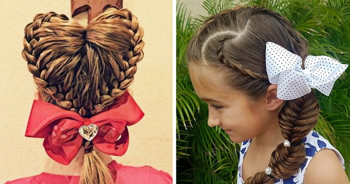 Dads Have A Heart-Shaped Braiding Competition And The Results Will Warm Your Heart