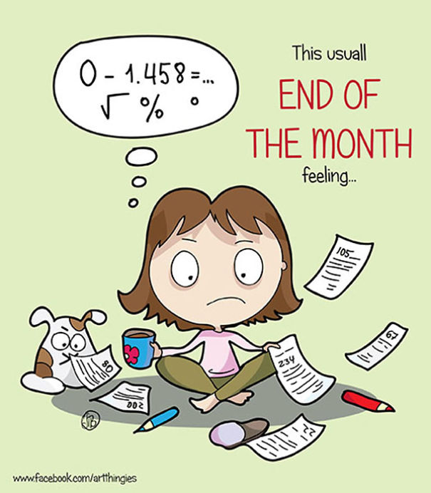 I Have A Visual Mind, So I Paint My Daily Thoughts