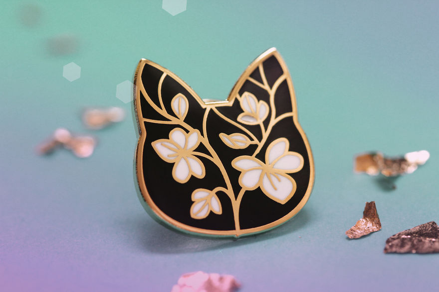 I Create Unique Glow In The Dark Jewellery And Enamel Pins