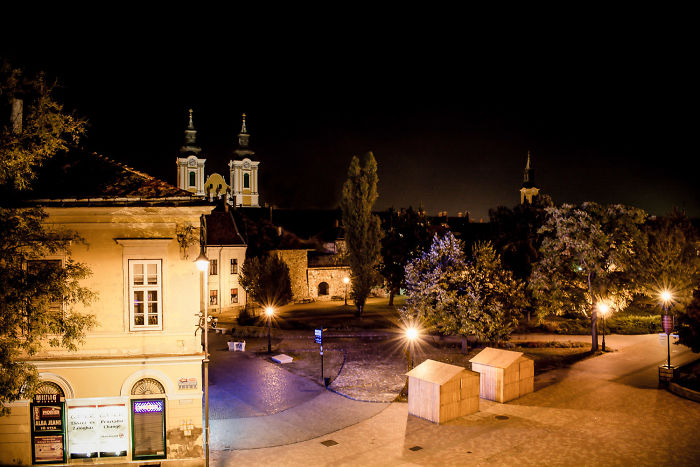 I Photographed My Hungarian Hometown At Night