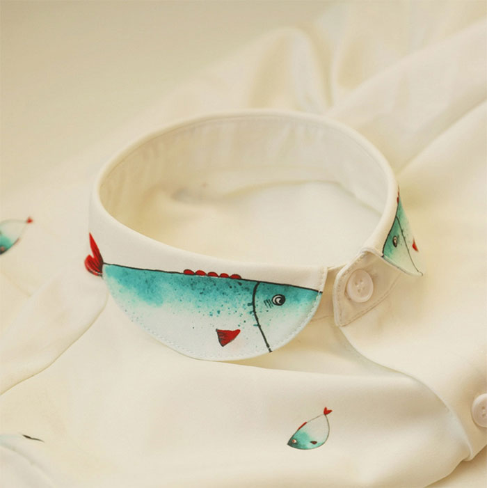 Creative Shirt Collars