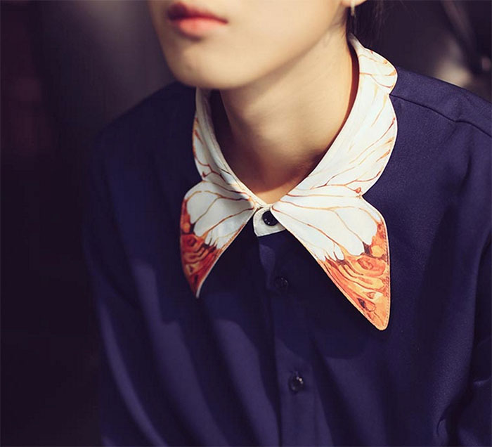 Creative Shirt Collars