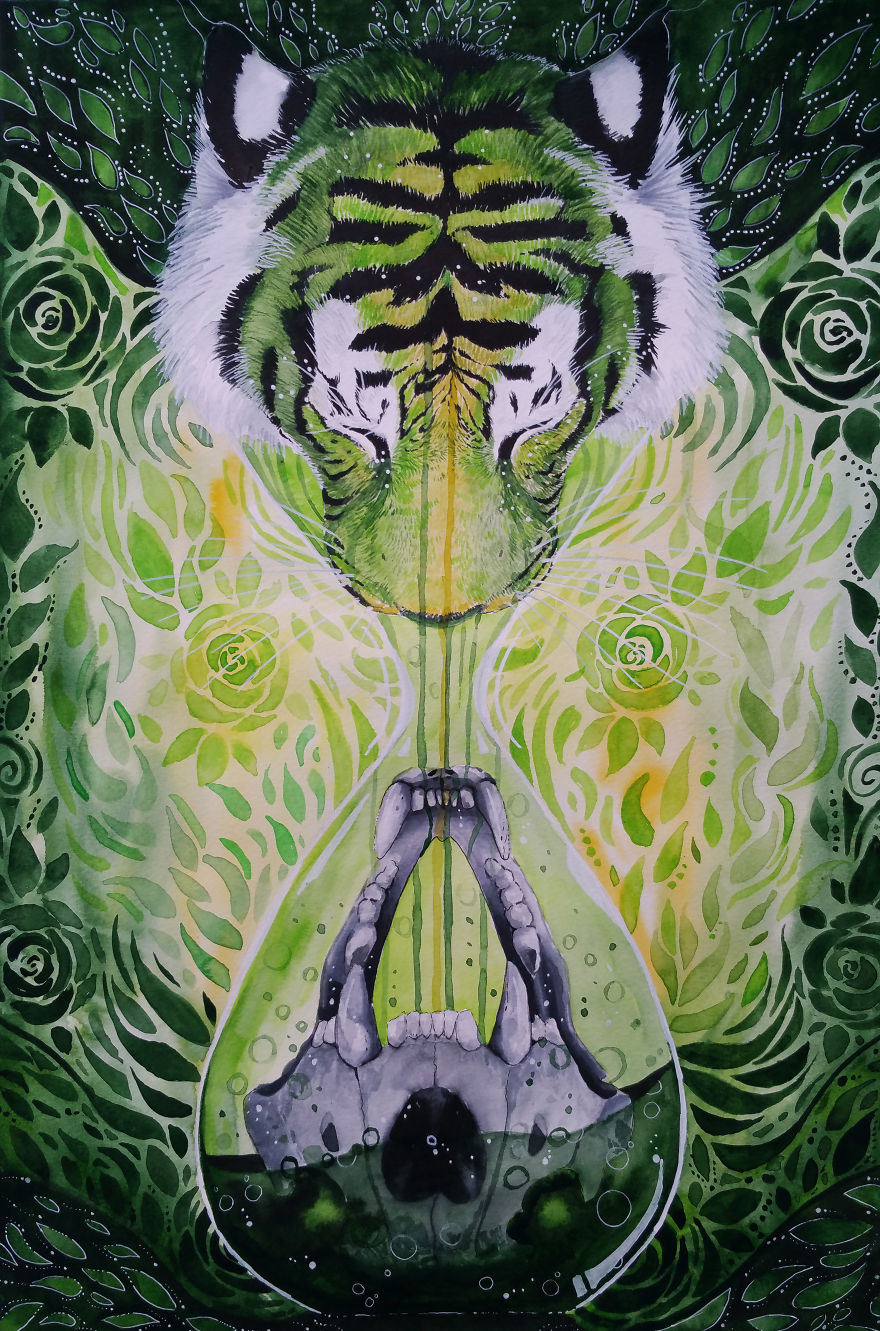 I Paint The Beauty I See In Animals To Remind Us To Preserve Nature