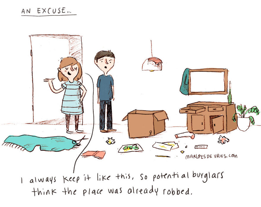 15 Comics In Which I Try To Be An Adult But Fail Miserably