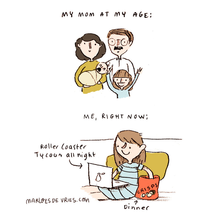 15 Comics In Which I Try To Be An Adult But Fail Miserably
