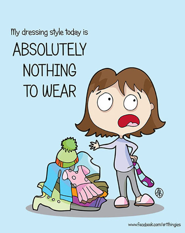 I Have A Visual Mind, So I Paint My Daily Thoughts