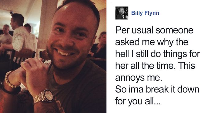 Dad's Explanation Why He Does Nice Things To His Ex-Wife Has Been Liked Over 700K Times, Here's WhyDad's Explanation Why He Does Nice Things To His Ex-Wife Has Been Liked Over 700K Times, Here's Why